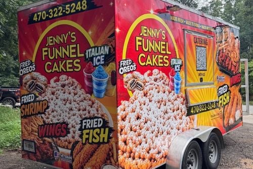 Jenny's Italian Ice & Funnel Cake Catering Menu and Profile